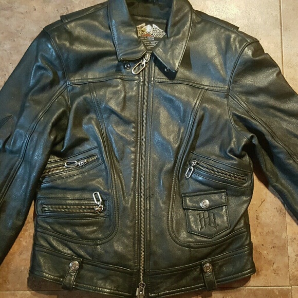 harley Davidson leather jacket - Picture 2 of 5